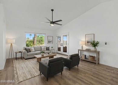 Set within the vibrant, gated community of Leisure World, this on Leisure World Country Club in Arizona - for sale on GolfHomes.com, golf home, golf lot