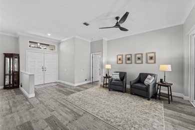 Step into this meticulously upgraded 3-bedroom, 2-bathroom gem on Silverthorn Country Club in Florida - for sale on GolfHomes.com, golf home, golf lot