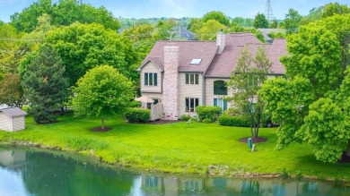 Gorgeous water view location backing to a peaceful pond in the on Klein Creek Golf Club in Illinois - for sale on GolfHomes.com, golf home, golf lot