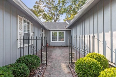 Welcome to this inviting ranch-style, single-level townhome with on Leawood South Country Club in Kansas - for sale on GolfHomes.com, golf home, golf lot