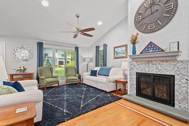 Nestled in the sought after gated waterfront community of South on Laconia Country Club in New Hampshire - for sale on GolfHomes.com, golf home, golf lot