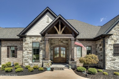 Discover timeless elegance in this custom-built Old on Wind River Golf Course in Tennessee - for sale on GolfHomes.com, golf home, golf lot