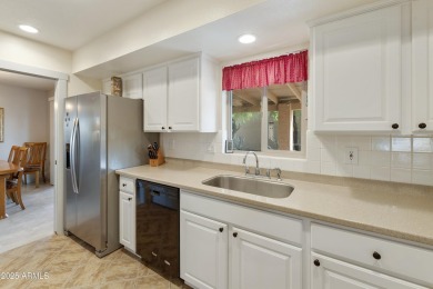 Beautifully updated Gila floor plan on a premium corner lot in on Sun Lakes Country Club in Arizona - for sale on GolfHomes.com, golf home, golf lot