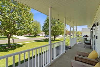 Finally - the large front porch you have been dreaming of! on Shepherds Meadow Golf Course in Wisconsin - for sale on GolfHomes.com, golf home, golf lot