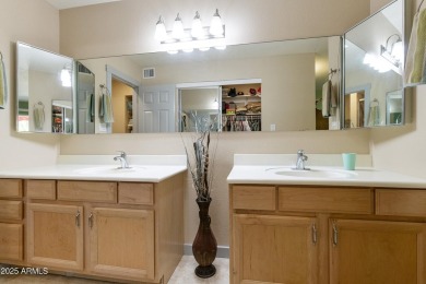 Beautifully updated Gila floor plan on a premium corner lot in on Sun Lakes Country Club in Arizona - for sale on GolfHomes.com, golf home, golf lot