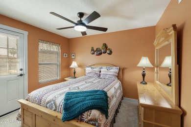 Beautifully updated Gila floor plan on a premium corner lot in on Sun Lakes Country Club in Arizona - for sale on GolfHomes.com, golf home, golf lot