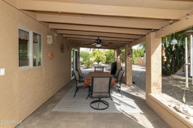 Beautifully updated Gila floor plan on a premium corner lot in on Sun Lakes Country Club in Arizona - for sale on GolfHomes.com, golf home, golf lot