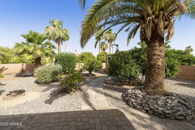 Beautifully updated Gila floor plan on a premium corner lot in on Sun Lakes Country Club in Arizona - for sale on GolfHomes.com, golf home, golf lot