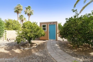 Beautifully updated Gila floor plan on a premium corner lot in on Sun Lakes Country Club in Arizona - for sale on GolfHomes.com, golf home, golf lot