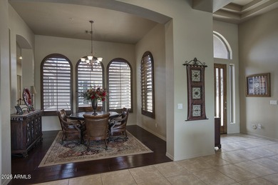 Hacienda-style living at its best! This stunning Legend Trail on Legend Trail Golf Club in Arizona - for sale on GolfHomes.com, golf home, golf lot