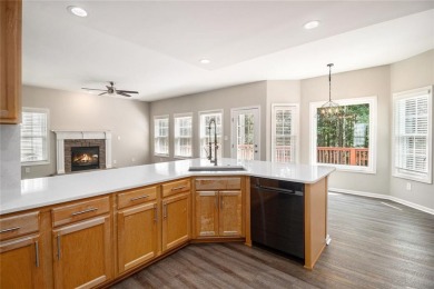 Stunning stucco home in the highly sought-after Summer Grove on Summergrove Golf Club in Georgia - for sale on GolfHomes.com, golf home, golf lot