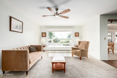 Remodeled Sun City Charmer on the golf course! Live in one of on Sun City Lakes West and East in Arizona - for sale on GolfHomes.com, golf home, golf lot