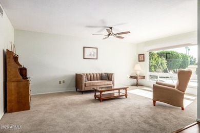 Remodeled Sun City Charmer on the golf course! Live in one of on Sun City Lakes West and East in Arizona - for sale on GolfHomes.com, golf home, golf lot