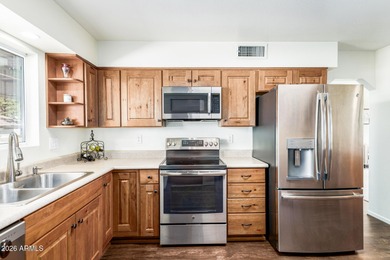 Remodeled Sun City Charmer on the golf course! Live in one of on Sun City Lakes West and East in Arizona - for sale on GolfHomes.com, golf home, golf lot