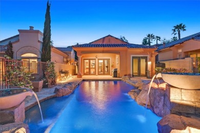 Stunning single-story home in a gated Lake Las Vegas community on Reflection Bay Golf Club in Nevada - for sale on GolfHomes.com, golf home, golf lot