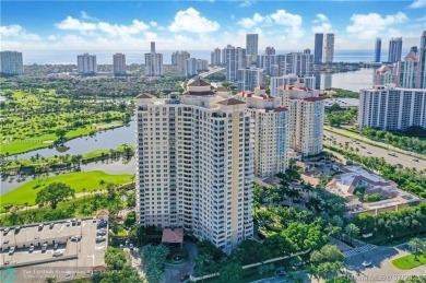 GORGEOUS UNIT AT TURNBERRY ON THE GREEN OVERLOOKING THE CITY OF on Turnberry Isle Resort and Club in Florida - for sale on GolfHomes.com, golf home, golf lot