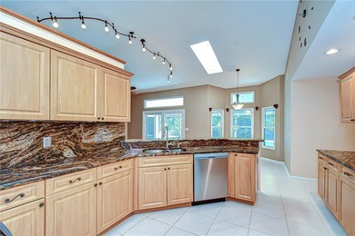 Set on a serene conservation lot, this beautifully maintained on Countryway Golf Course in Florida - for sale on GolfHomes.com, golf home, golf lot