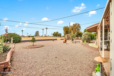 Welcome to golf course living in Sun City, perfectly positioned on Sun City South Golf Course in Arizona - for sale on GolfHomes.com, golf home, golf lot