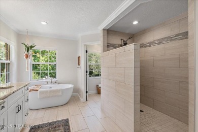 Charming and fully renovated two-story brick home on a quiet on Jacksonville Golf and Country Club in Florida - for sale on GolfHomes.com, golf home, golf lot