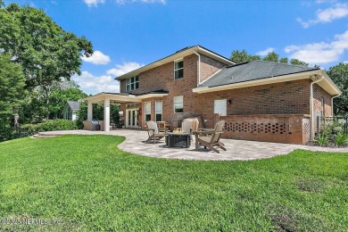 Charming and fully renovated two-story brick home on a quiet on Jacksonville Golf and Country Club in Florida - for sale on GolfHomes.com, golf home, golf lot