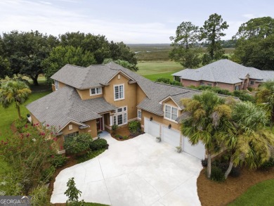 Come see this incredible home with stunning views of the marshes on The Club At Osprey Cove in Georgia - for sale on GolfHomes.com, golf home, golf lot