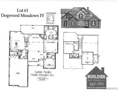 Located on large corner lot with over 1/2 acre with fabulous on Emerald Mountain Golf Course in Alabama - for sale on GolfHomes.com, golf home, golf lot