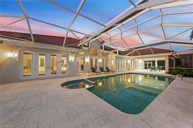 Experience timeless elegance and panoramic water views at 780 on Bentley Village Golf Course in Florida - for sale on GolfHomes.com, golf home, golf lot