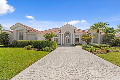 Experience timeless elegance and panoramic water views at 780 on Bentley Village Golf Course in Florida - for sale on GolfHomes.com, golf home, golf lot