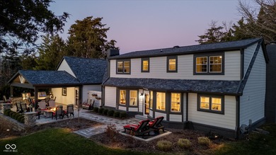 Discover this completely remodeled lakefront gem on Morse on Harbour Trees Golf Club in Indiana - for sale on GolfHomes.com, golf home, golf lot