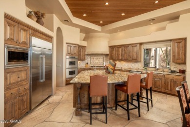 True to design Arizona architecture with expansive views of on Troon North Golf Club  in Arizona - for sale on GolfHomes.com, golf home, golf lot