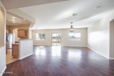 Stunning 3-bedroom home with a 3-car garage perfectly positioned on Arizona City Golf Club in Arizona - for sale on GolfHomes.com, golf home, golf lot