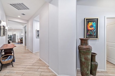 Discover modern desert living in this stunning 2 bedroom, 2.5 on Canoa Ranch Golf Club in Arizona - for sale on GolfHomes.com, golf home, golf lot