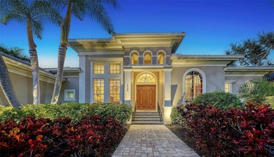 Expertly designed by the highly regarded John Cannon Homes on Longboat Key Golf Club Resort in Florida - for sale on GolfHomes.com, golf home, golf lot