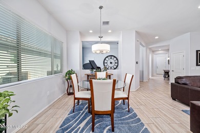 Discover modern desert living in this stunning 2 bedroom, 2.5 on Canoa Ranch Golf Club in Arizona - for sale on GolfHomes.com, golf home, golf lot