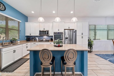 Discover modern desert living in this stunning 2 bedroom, 2.5 on Canoa Ranch Golf Club in Arizona - for sale on GolfHomes.com, golf home, golf lot