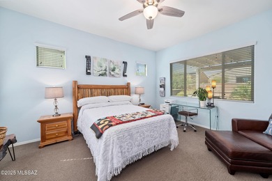 Discover modern desert living in this stunning 2 bedroom, 2.5 on Canoa Ranch Golf Club in Arizona - for sale on GolfHomes.com, golf home, golf lot