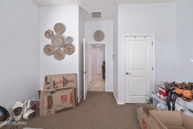 Discover modern desert living in this stunning 2 bedroom, 2.5 on Canoa Ranch Golf Club in Arizona - for sale on GolfHomes.com, golf home, golf lot