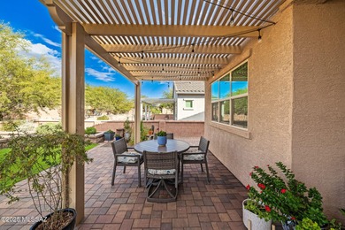 Discover modern desert living in this stunning 2 bedroom, 2.5 on Canoa Ranch Golf Club in Arizona - for sale on GolfHomes.com, golf home, golf lot
