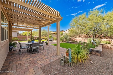 Discover modern desert living in this stunning 2 bedroom, 2.5 on Canoa Ranch Golf Club in Arizona - for sale on GolfHomes.com, golf home, golf lot