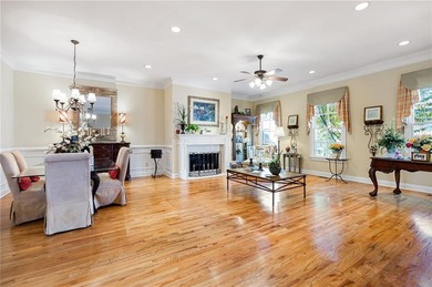 A BEAUTIFUL CHRISTMAS GIFT! Come home to St David's Square in on Marietta Country Club in Georgia - for sale on GolfHomes.com, golf home, golf lot