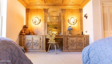 A ''Creative Work of Art'' to behold as you enter this beautiful on Vail Golf Club in Colorado - for sale on GolfHomes.com, golf home, golf lot