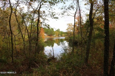 This stunning 1.4-acre waterfront lot on Lake Blum in the on Foxfire Golf and Country Club in North Carolina - for sale on GolfHomes.com, golf home, golf lot