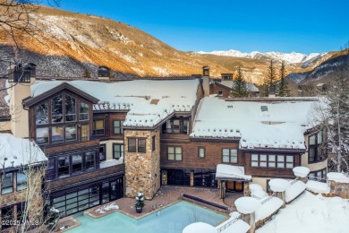 A ''Creative Work of Art'' to behold as you enter this beautiful on Vail Golf Club in Colorado - for sale on GolfHomes.com, golf home, golf lot