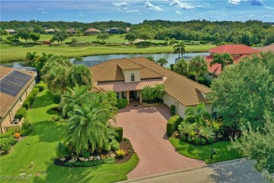 TERRIFIC ESTATE HOME ON PREMIER STREET WITH CAPTIVATING VIEWS OF on Verandah Golf Course and Club in Florida - for sale on GolfHomes.com, golf home, golf lot