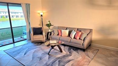 This beautifully maintained 3-bedroom, 2.5-bath townhouse is on Lakewood National Golf Club in Florida - for sale on GolfHomes.com, golf home, golf lot