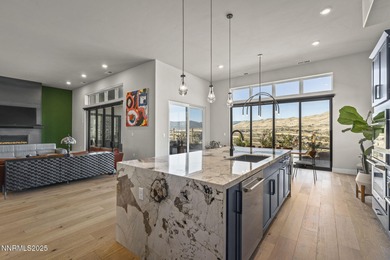 Welcome to this contemporary Somersett home located in the gated on Somersett Country Club in Nevada - for sale on GolfHomes.com, golf home, golf lot