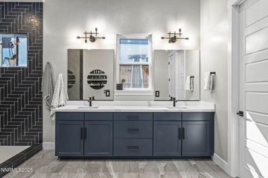 Welcome to this contemporary Somersett home located in the gated on Somersett Country Club in Nevada - for sale on GolfHomes.com, golf home, golf lot