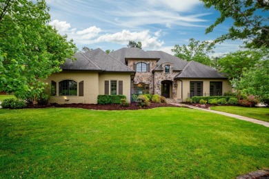 5770 sq ft, French style home completely remodeled in 2024 in a on Chenal Country Club - Bear Den Mountain in Arkansas - for sale on GolfHomes.com, golf home, golf lot