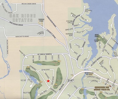 Beautiful level lot located in the heart of Horseshoe Bay Proper on Slick Rock Golf Course - Horseshoe Bay in Texas - for sale on GolfHomes.com, golf home, golf lot