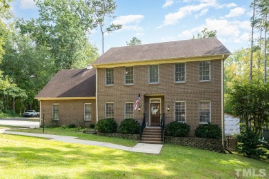 Golf & Pool Community! The 2918 sq ft colonial brick home rests on Carolina Trace Country Club in North Carolina - for sale on GolfHomes.com, golf home, golf lot